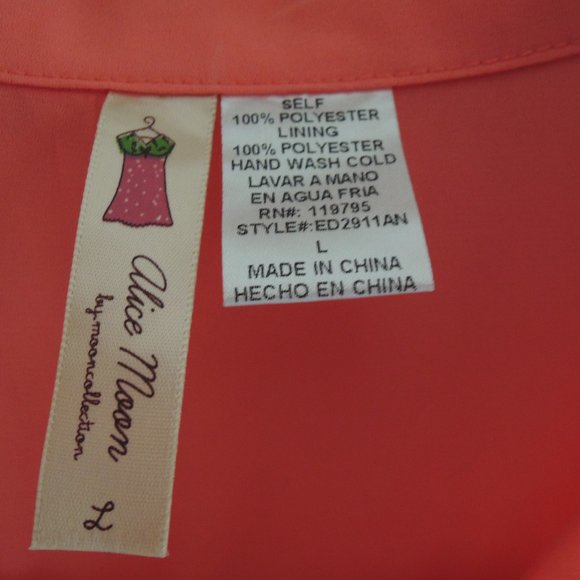 Modcloth Alice Moon Pink Retro 60s Dress Pockets L - Picture 6 of 6